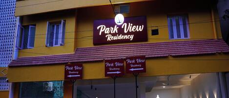 Façade de l’hébergement