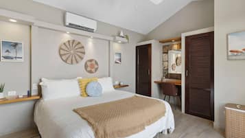 3 soveværelser, skrivebord, strygejern/strygebræt, weekendseng