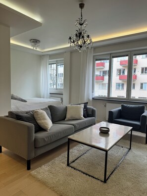 Living area - Nyrenoverat i Centrala Stockholm (Stockholms län)