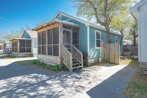 Exterior - This cottage is a 2 bedroom(s), 2 bathrooms, located in Rockport, TX. (Rockport)