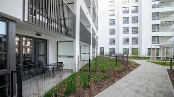 Classic-lejlighed - 1 dobbeltseng med sovesofa | Terrasse/gårdhave