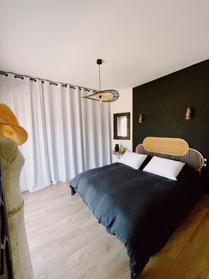 3 dormitorios, cuna de viaje, wifi y ropa de cama