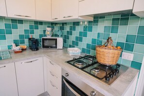 Microwave, oven, stovetop
