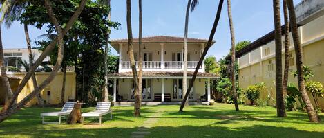 Façade de l’hébergement