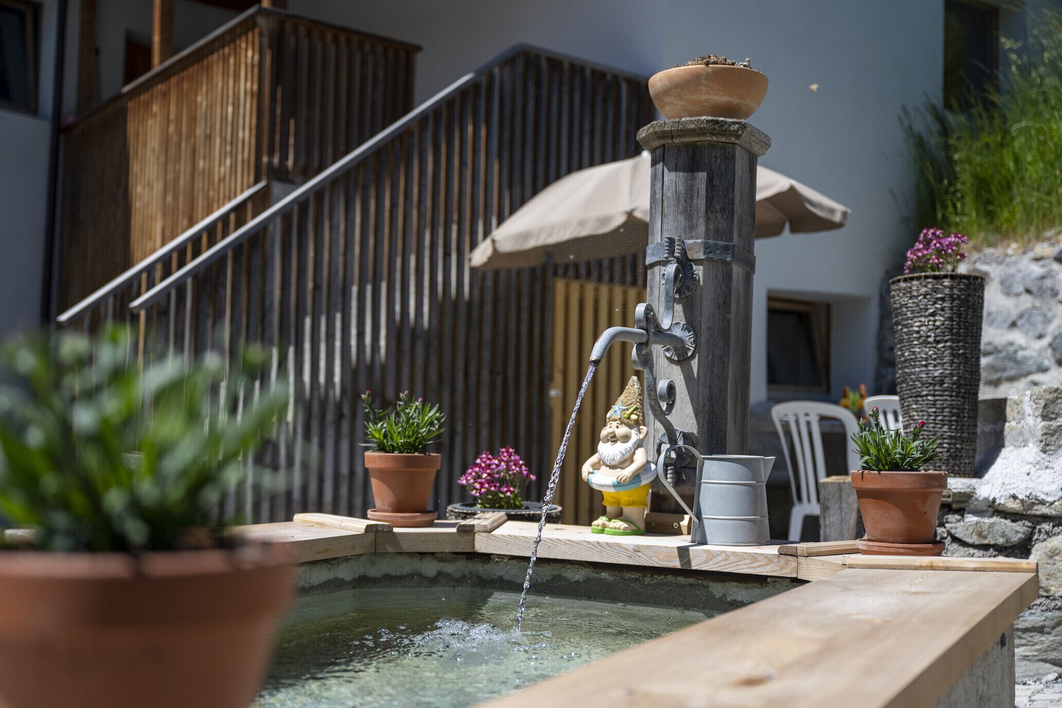 Enceinte de l’hébergement