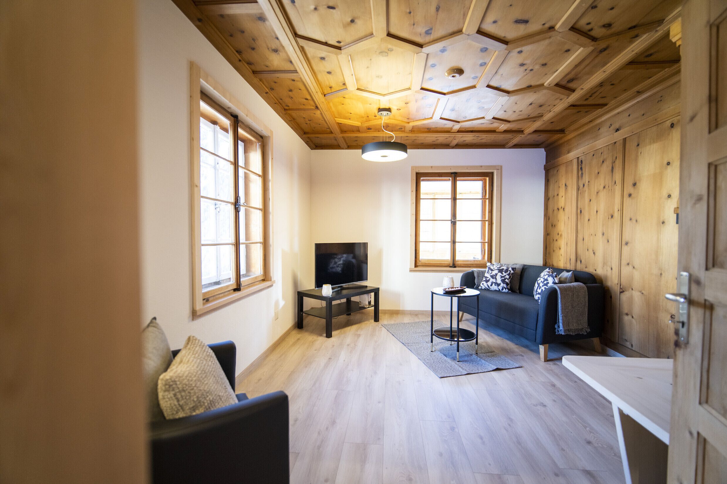 Chasa Schilana 84: Lovingly Furnished 3.5-room Apartment In The Heart Of Ramosch - Resia