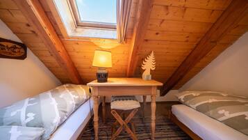 2 chambres, draps fournis
