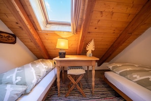 2 habitaciones y ropa de cama 