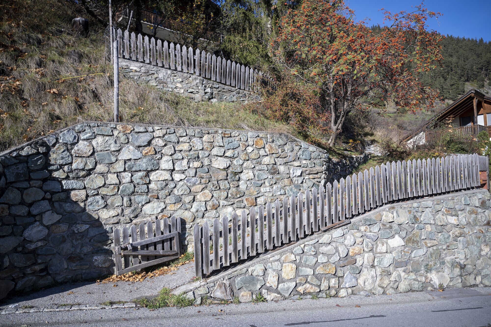 Enceinte de l’hébergement