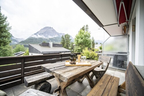 Chasa Trü Nr. 18: Gemütliche 4.5 Zimmerwohnung in der Feriensiedlung Trü