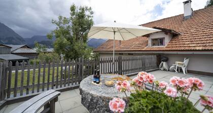 Chasa Muglinér 115: Spacious 4.5 room flat in the centre of Ftan