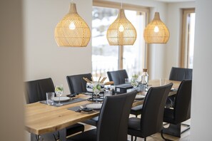 Dining - Chasa Punt: Exceptional 5 ½-room flat in the historic village centre (Scuol)