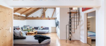 Chasa Mayer: Central 5 ½-room flat in the historic village centre of Scuol Sura