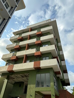 Overnatningsstedets facade