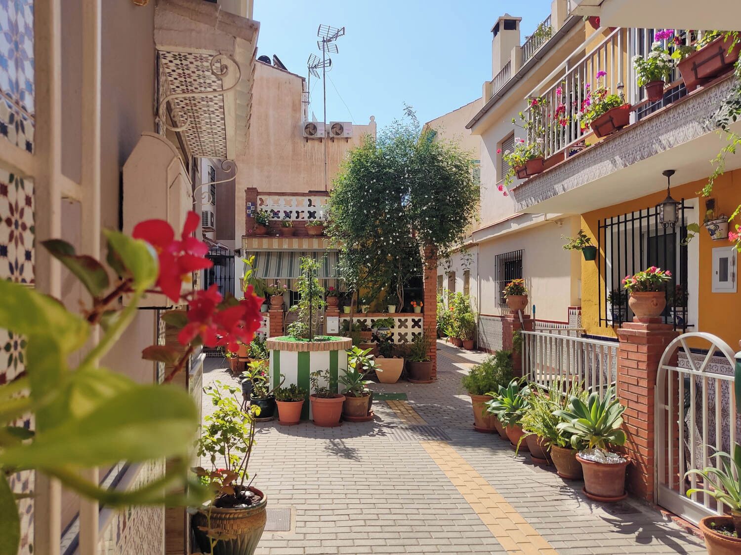 Enceinte de l’hébergement