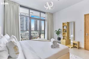 1 bedroom, in-room safe, iron/ironing board, free WiFi - bnbmehomes-Cozy 1B nr Dubai Fountain-307 (Dubai)