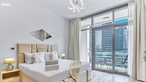 Appartement, uitzicht op stad