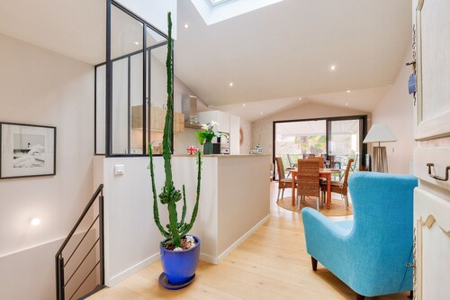 400m de la plage - maison avec jardin