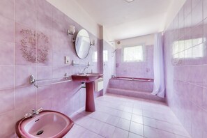 Shower, hair dryer