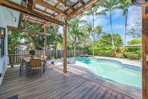 Alberca al aire libre 