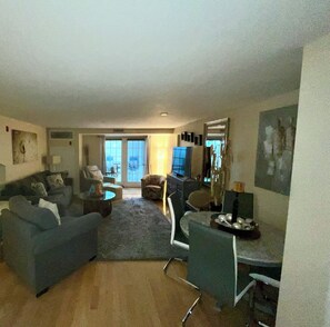 Living area - Oceanfront Beautiful Condo in heart of OOB (Old Orchard Beach)