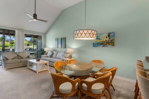 Condo, 2 Bedrooms | Living area | Smart TV - Wailea Grand Champion, #90 2 Bedroom Condo by RedAwning (Kihei)