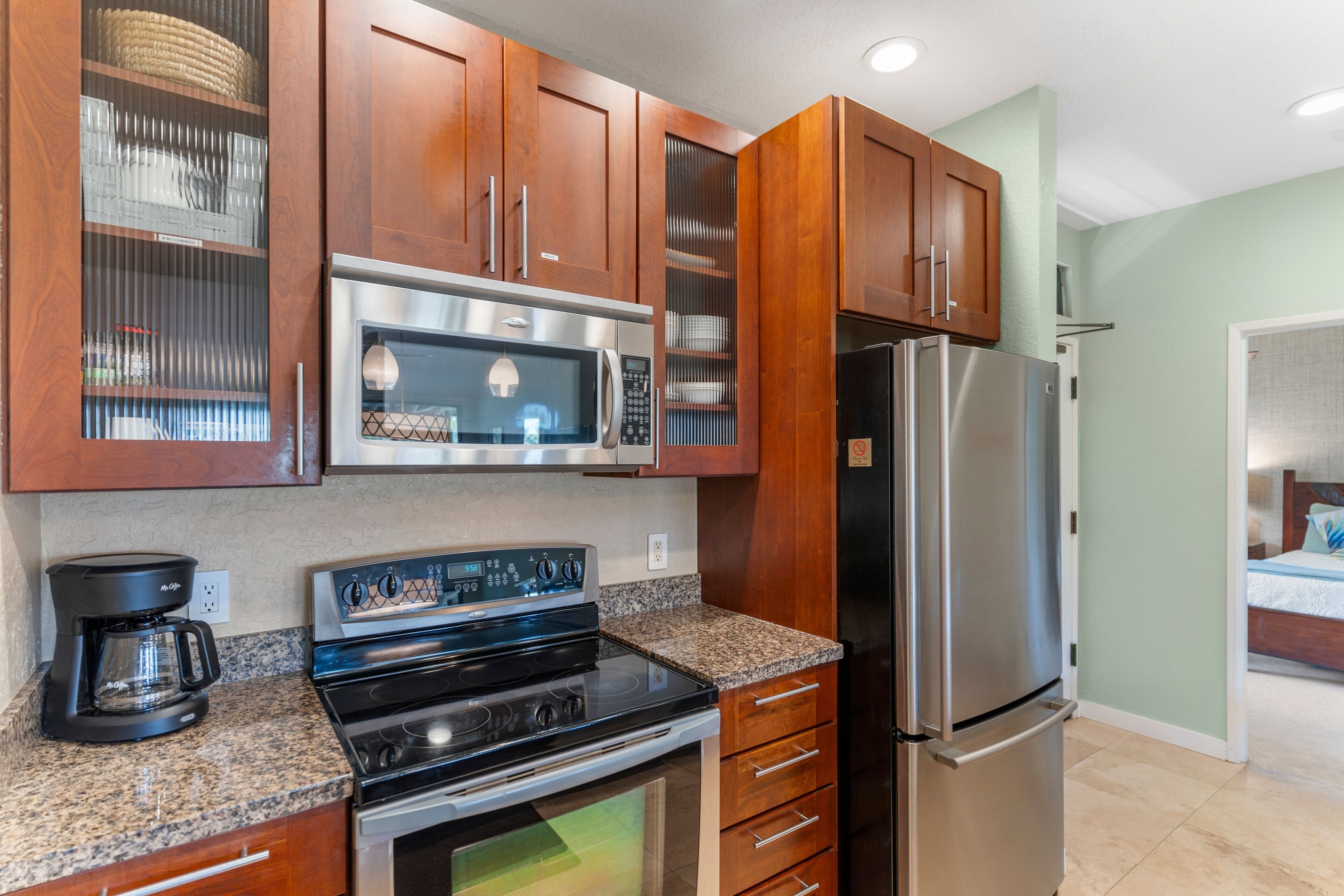 Condo, 2 Bedrooms | Private kitchen | Coffee/tea maker, fridge, oven, toaster