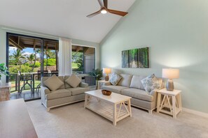 Apartment, 2 Schlafzimmer | Wohnbereich