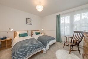 3 soverom, strykejern/-brett, wi-fi og sengetøy