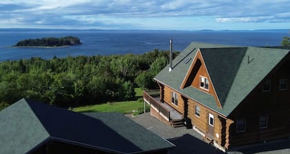 Privacy @ Bras d’Or Lake Eagle House Chalet