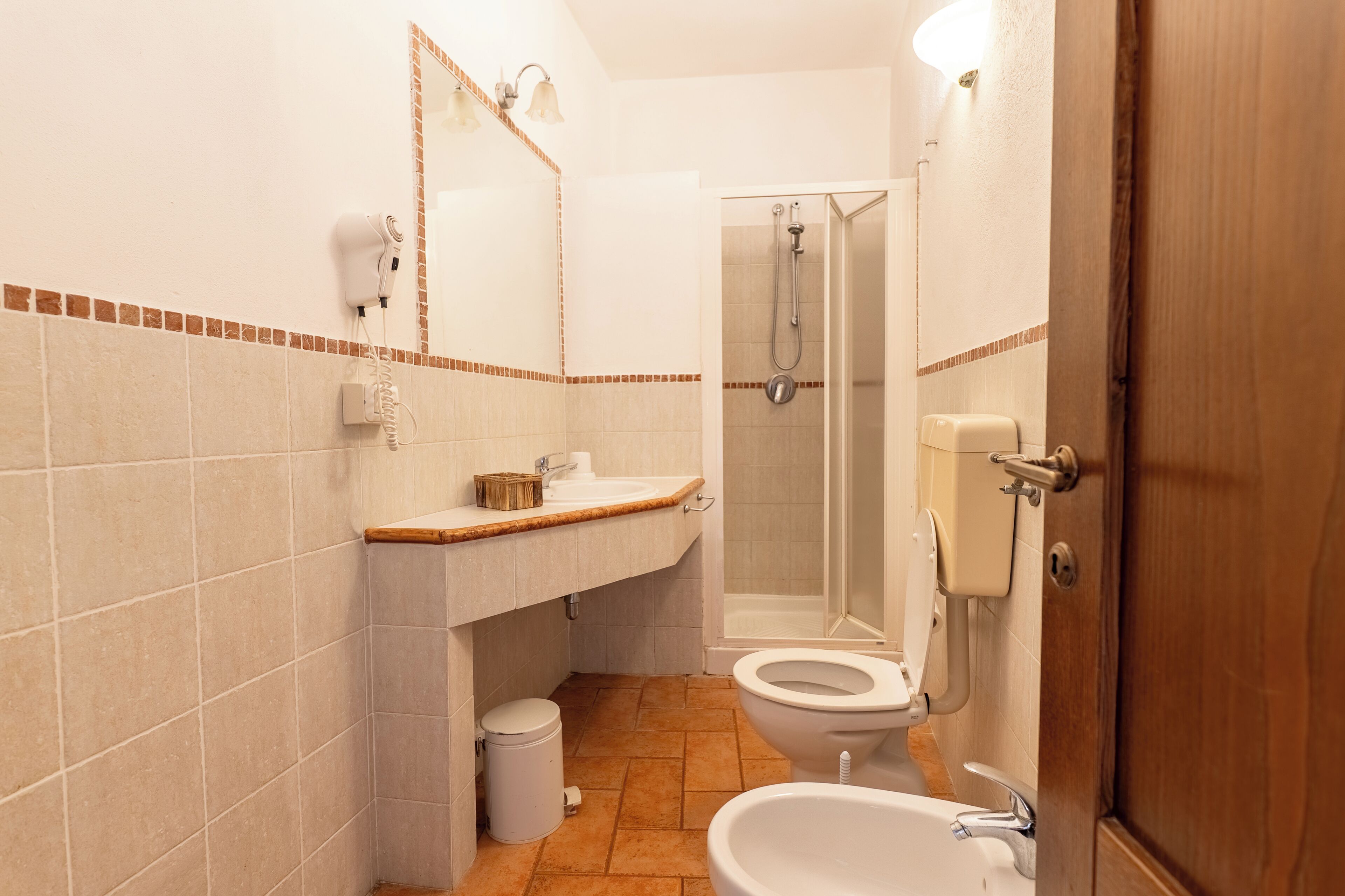 Bidet, Seife, Toilettenpapier