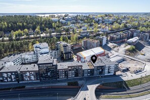 Façade de l’hébergement