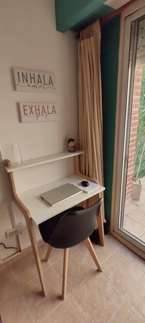 Apartment, 2 Bedrooms, Patio | Business center - Beautiful And Comfortable Near To Subway (Buenos Aires)