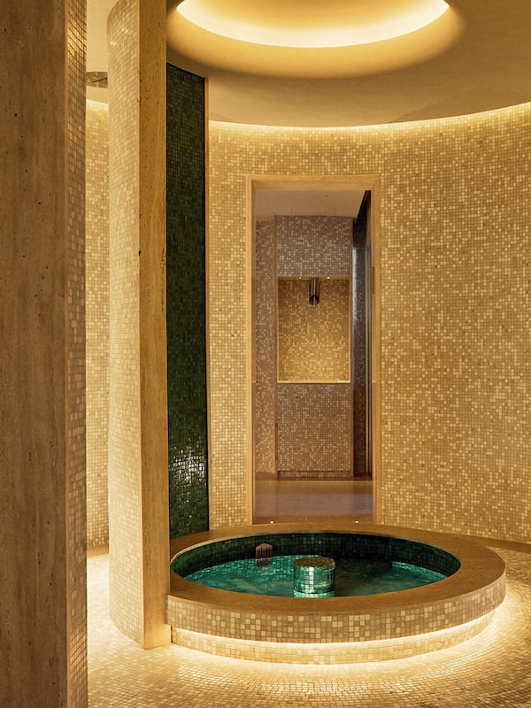 Sauna, steam room, body treatments, hot stone massages