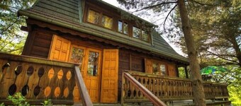 Log House by Lake Tajty, Masurian Lakes Trail