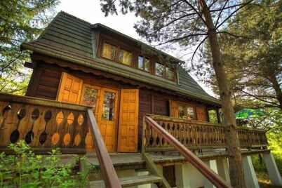 Log House by Lake Tajty, Masurian Lakes Trail