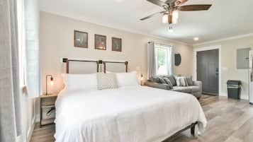 1 Schlafzimmer, kostenloses WLAN, Bettwäsche, Rollstuhlgeeignet