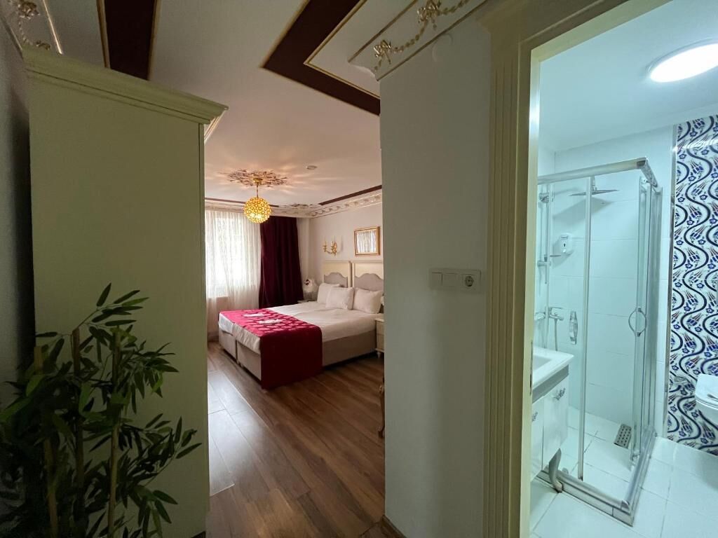 Exclusive Double Room | Premium bedding, minibar, laptop workspace, iron/ironing board