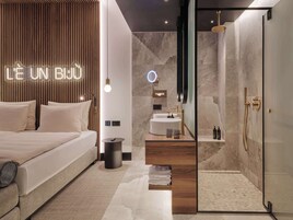 Ropa de cama hipoalergénica, minibar y escritorio 