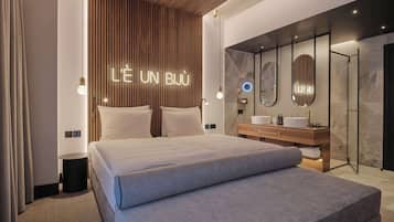 Superior Double Room | Hypo-allergenic bedding available, minibar, desk, laptop workspace