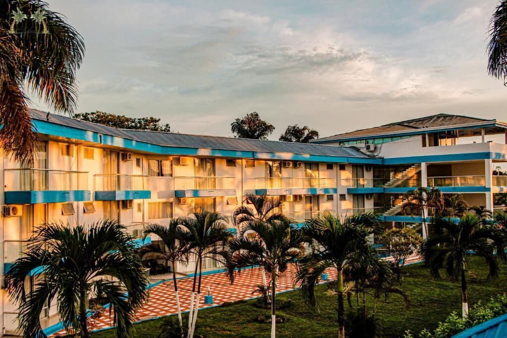 Façade de l’hébergement