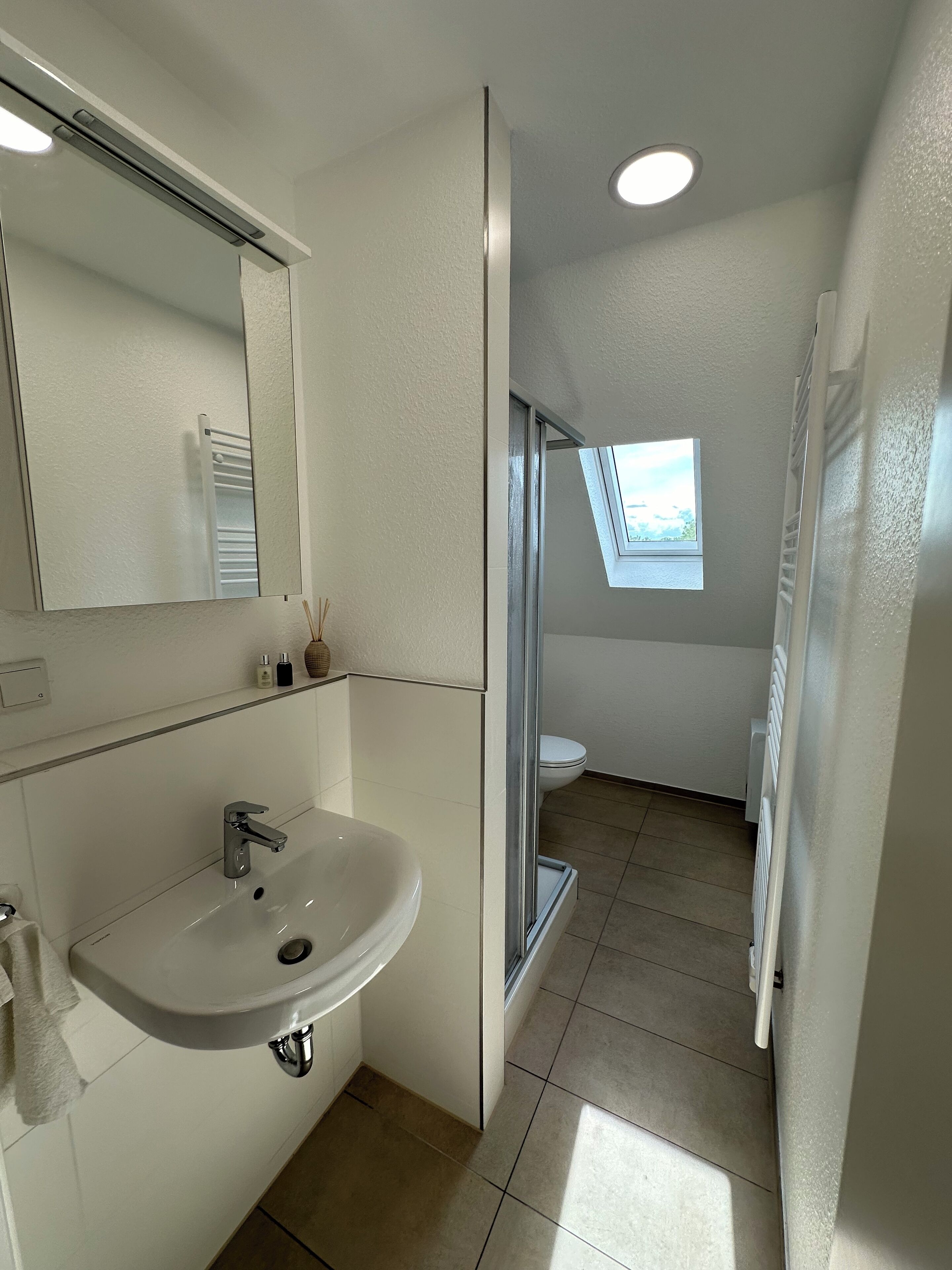 Handtücher, Seife, Toilettenpapier