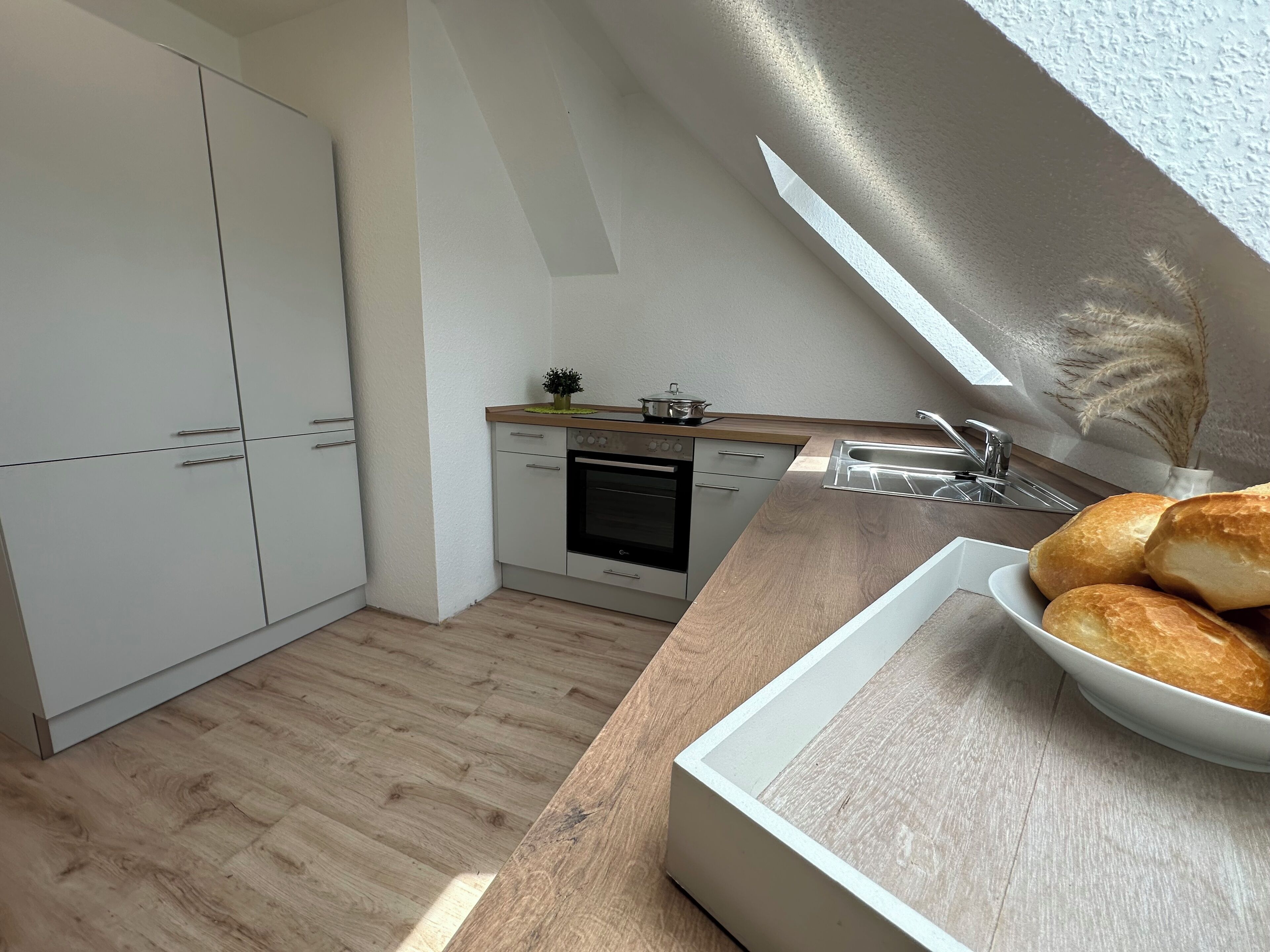 Kühlschrank, Mikrowelle, Ofen, Geschirrspüler