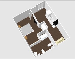 Floor plan - Two-room 11 HHAT (ASTI)