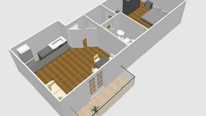 Unclassified image, 2 of 9, button - One Bedroom Apartment (SERRAVALLE SCRIVIA)