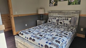 Room - Elevated luxury awaits at Legacy Cabins, where bison roam just beyond. (Hanna City)
