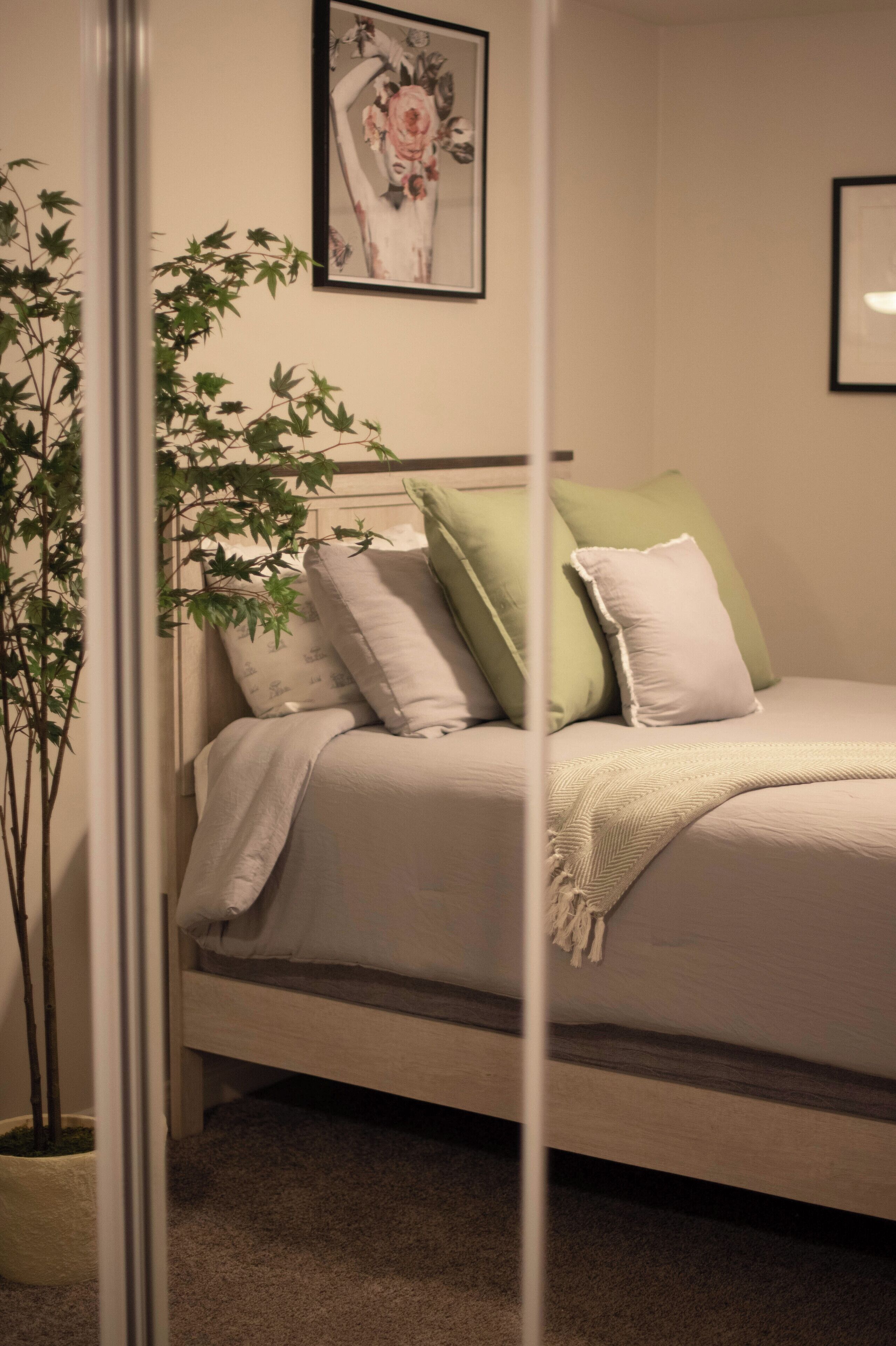 2 soverom, strykejern/-brett, wi-fi (inkludert) og sengetøy