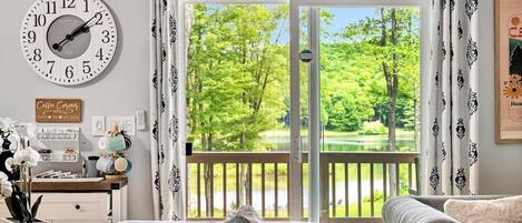 Smart TV, fireplace, video games, table football