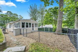 Exterior - MCM Vibe • Workspace • Arcade • Fenced Yard • Firepit • BBQ • Dogs OK (Paxton)