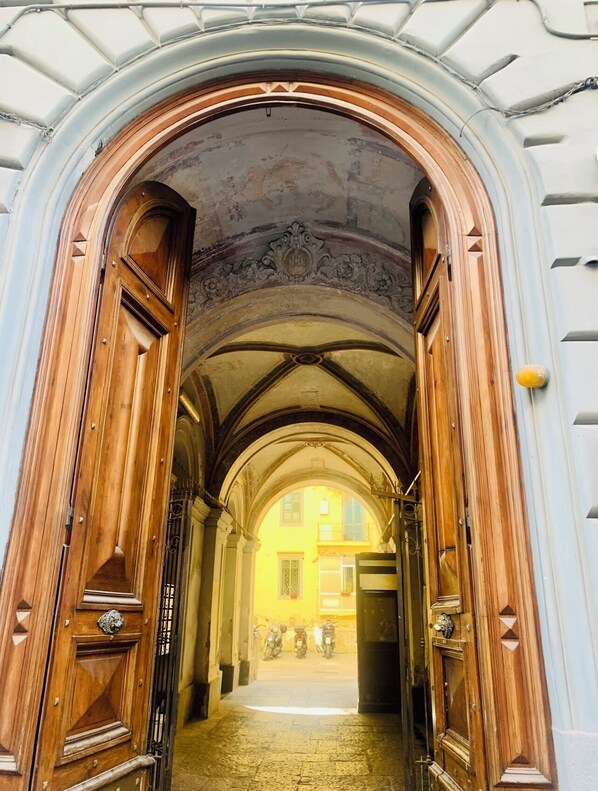 Façade de l’hébergement